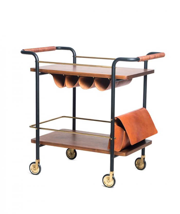 valet bar cart