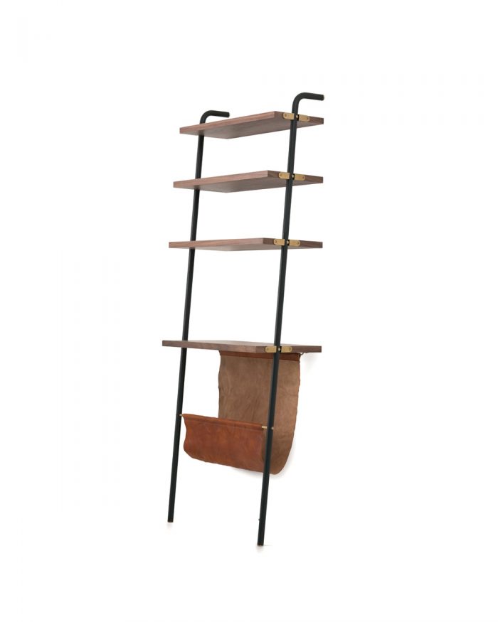 valet shelves and magazine rack