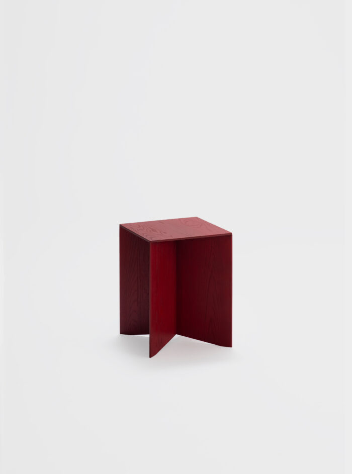 paperwood side table red