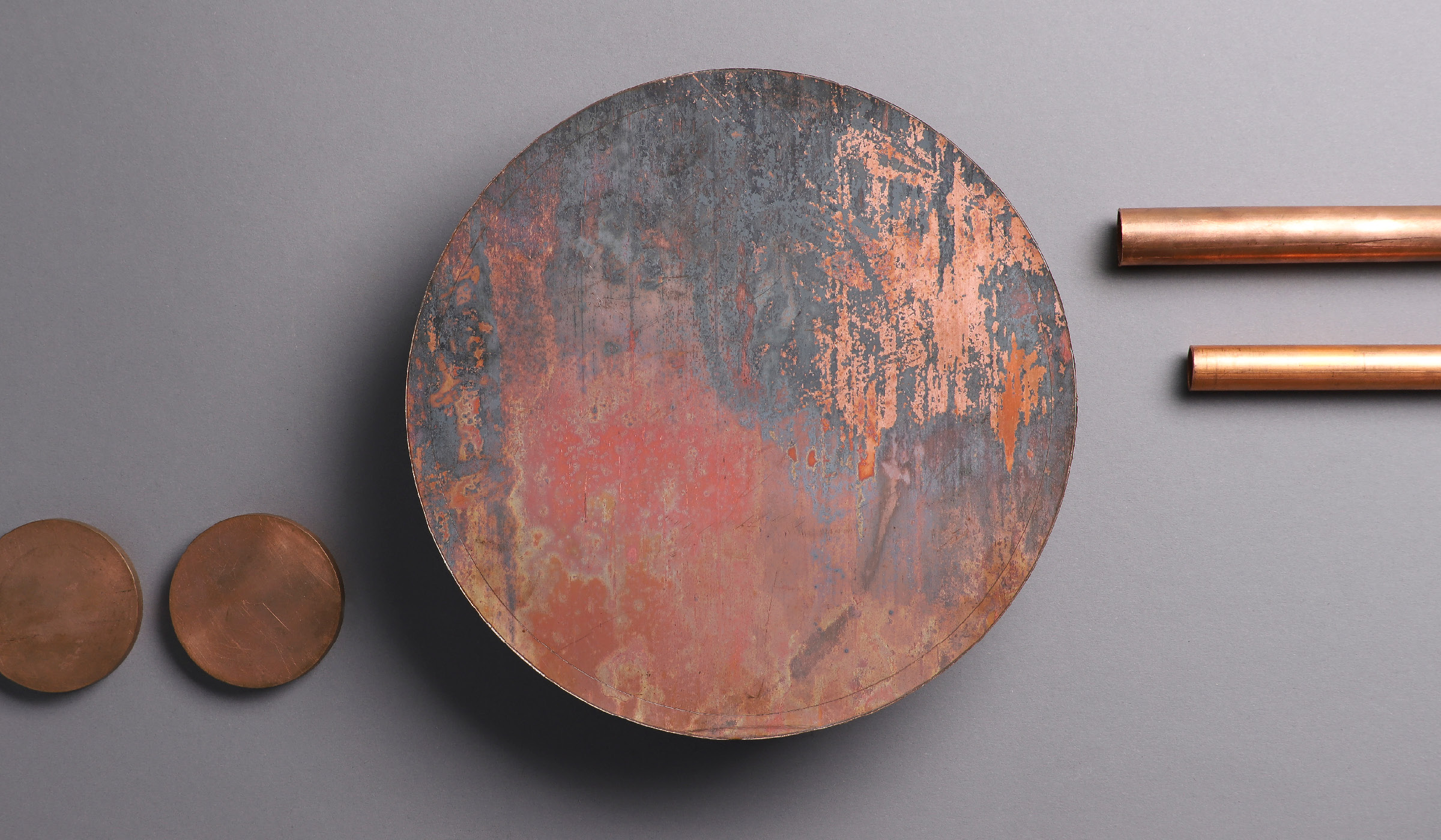 Copper, perfect choice for aesthetic projects