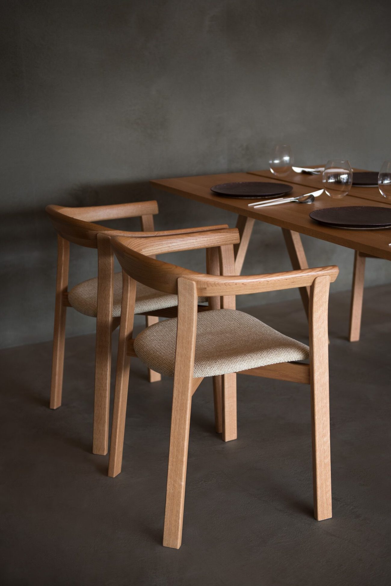 homl chairs staffan holm oak