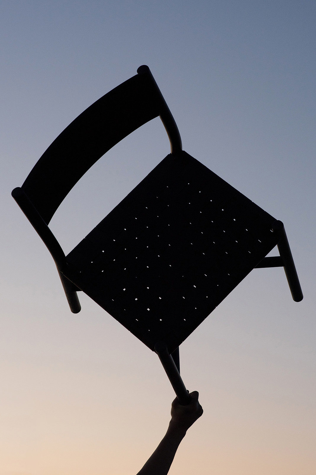 sunset chair les vrais black contrast