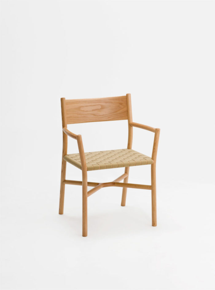 ariake armchair gabriel tan oak