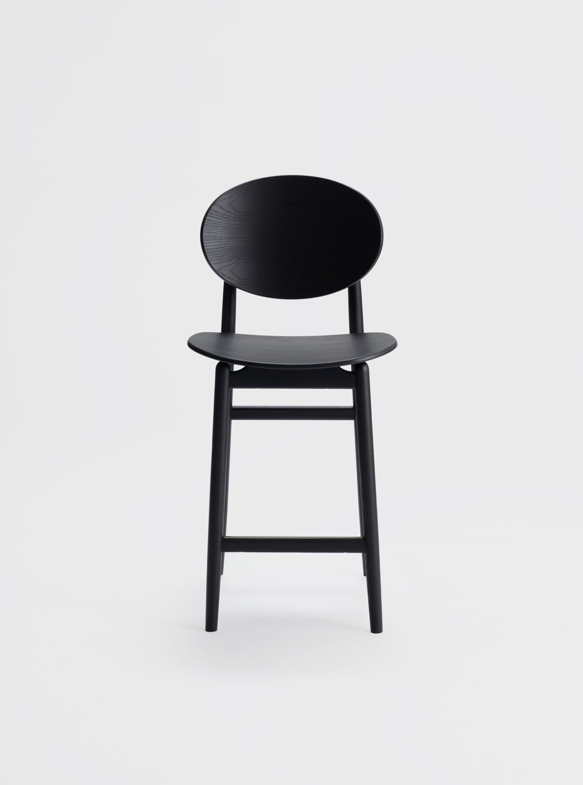 houtline barstool sumi ash