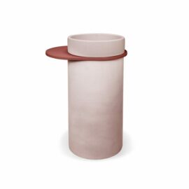 Concrete Bathroom Cylinder Stand Sink Concrete Bathroom Cylinder Stand Sink
