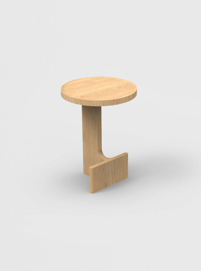 beam side table oak ariake