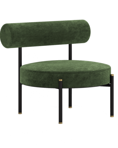 Rest lounge chair green