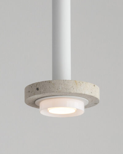 Ambra Toba Pendant white